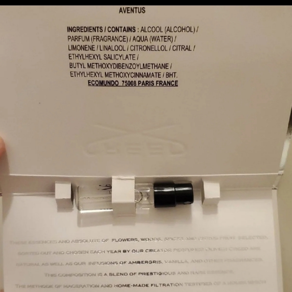 Creed Aventus sample